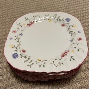 Johnson Brothers Summer Chintz square salad plates